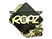 Sticker | ropz (Gold) | Rio 2022 image
