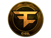 Sticker | FaZe Clan (Gold) | Katowice 2019 image