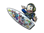 Sticker | Sticker Bomb Surf Ava (Foil) image