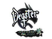 Sticker | degster (Glitter) | Antwerp 2022 image