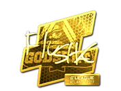 Sticker | flusha (Gold) | Atlanta 2017 image