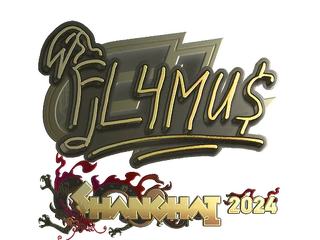 Sticker | FL4MUS (Gold) | Shanghai 2024