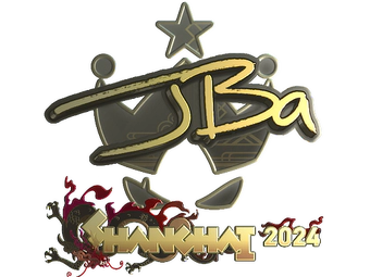 Sticker | JBa (Gold) | Shanghai 2024 image