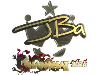Sticker | JBa (Gold) | Shanghai 2024