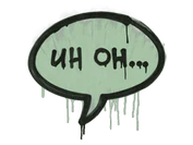 Sealed Graffiti | Uh Oh (Cash Green) image