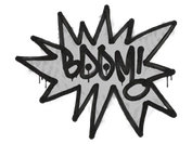 Sealed Graffiti | BOOM (Shark White) image