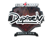 Sticker | dupreeh (Foil) | Berlin 2019 image