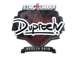 Sticker | dupreeh (Foil) | Berlin 2019 image