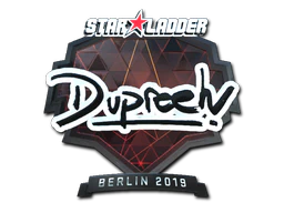 Sticker | dupreeh (Foil) | Berlin 2019 image