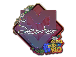 Sticker | dexter (Glitter) | Rio 2022 image
