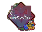 Sticker | dexter (Glitter) | Rio 2022 image