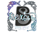 Sticker | alex666 (Holo) | Austin 2025 image