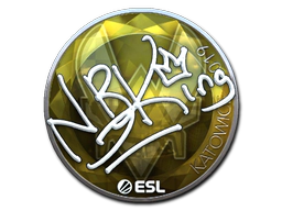 Sticker | NBK- (Foil) | Katowice 2019 image