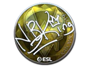 Sticker | NBK- (Foil) | Katowice 2019 image