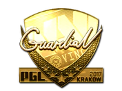 Sticker | GuardiaN (Gold) | Krakow 2017 image