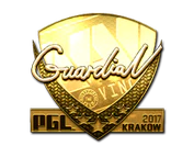 Sticker | GuardiaN (Gold) | Krakow 2017 image