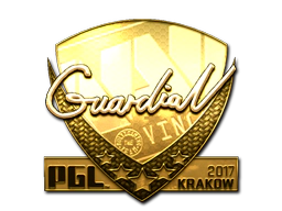 Sticker | GuardiaN (Gold) | Krakow 2017 image