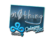 Sticker | n0thing (Foil) | Cologne 2015 image