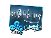 Sticker | n0thing (Foil) | Cologne 2015 image