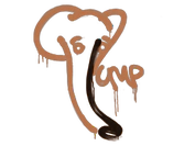 Sealed Graffiti | Recoil UMP-45 (Tiger Orange) image