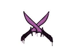 Sealed Graffiti | X-Knives (Bazooka Pink)