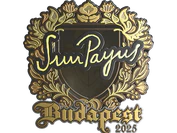 Sticker | SunPayus (Gold) | Budapest 2025 image
