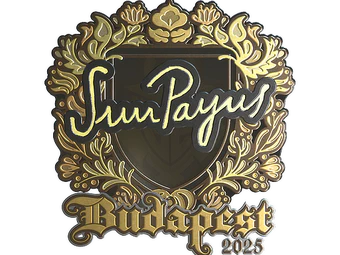 Sticker | SunPayus (Gold) | Budapest 2025 image
