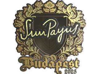 Sticker | SunPayus (Gold) | Budapest 2025