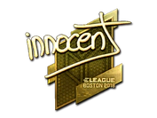 Sticker | innocent (Gold) | Boston 2018 image