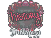 Sticker | History | Budapest 2025 image