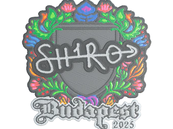 Sticker | sh1ro (Embroidered) | Budapest 2025 image