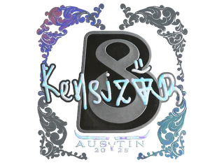 Sticker | kensizor (Holo) | Austin 2025