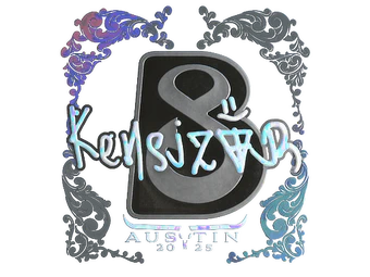 Sticker | kensizor (Holo) | Austin 2025 image