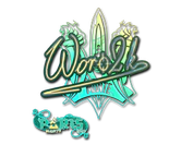 Sticker | Woro2k (Holo) | Paris 2023 image