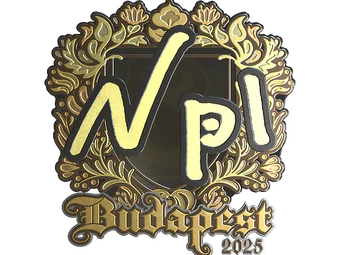 Sticker | npl (Gold) | Budapest 2025 image