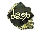 Sticker | drop (Gold) | Rio 2022 image