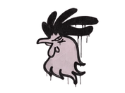 Sealed Graffiti | Cocky (War Pig Pink) image