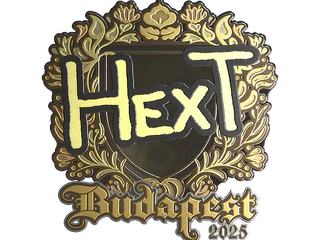 Sticker | HexT (Gold) | Budapest 2025