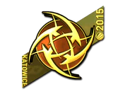 Sticker | Ninjas in Pyjamas (Gold) | Katowice 2015 image