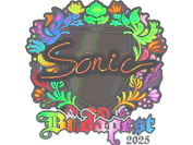 Sticker | Sonic (Holo) | Budapest 2025 image