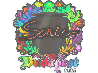 Sticker | Sonic (Holo) | Budapest 2025