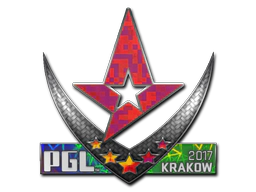 Sticker | Astralis (Holo) | Krakow 2017 image