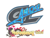 Sticker | aNdu (Glitter) | Shanghai 2024 image