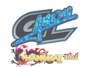 Sticker | aNdu (Glitter) | Shanghai 2024 image