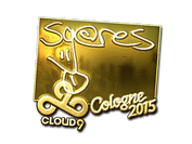 Sticker | seang@res (Gold) | Cologne 2015 image