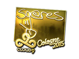 Sticker | seang@res (Gold) | Cologne 2015