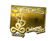 Sticker | seang@res (Gold) | Cologne 2015 image