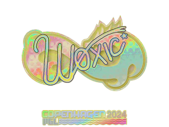 Sticker | woxic (Holo) | Copenhagen 2024 image