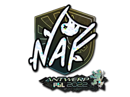 Sticker | NAF (Glitter) | Antwerp 2022 image