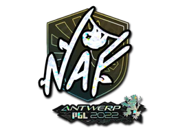 Sticker | NAF (Glitter) | Antwerp 2022 image